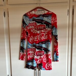 Special Edition Parade x Coca-Cola Women's Red Playsuit